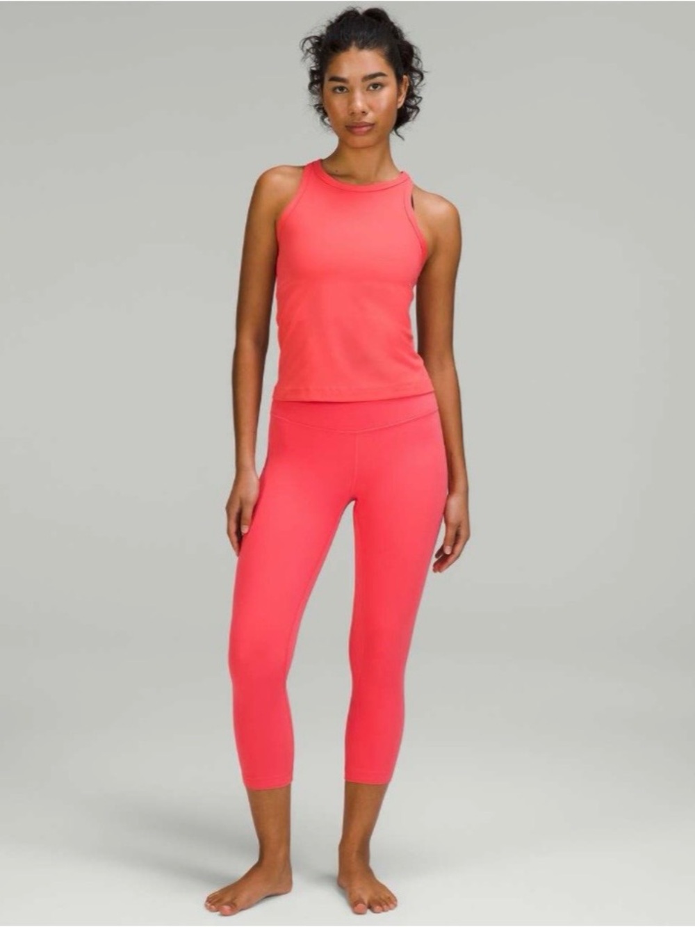 Lululemon Align Waist-Length Racerback Tank Top, Pale Raspberry, 12 - Picture 3 of 14